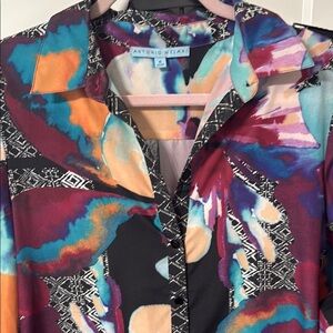 Antonio Melani Colorful Shirtwaist Dress